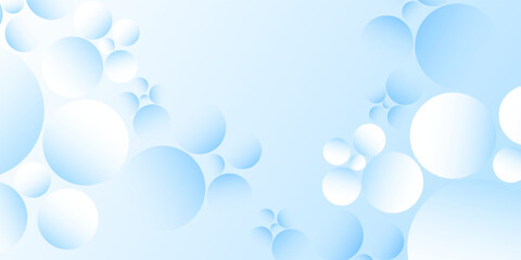 Modern geometric background gradient soft light blue bokeh for Graphic Business background hitech technology art modern design abstract