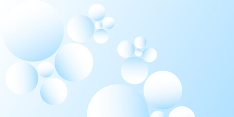 Modern geometric background gradient soft light blue bokeh for Graphic Business background hitech technology art modern