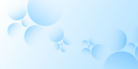 Modern geometric background gradient soft light blue bokeh for Graphic Business background hitech technology art modern design