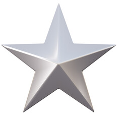 Fototapeta premium Star Christmas 3D