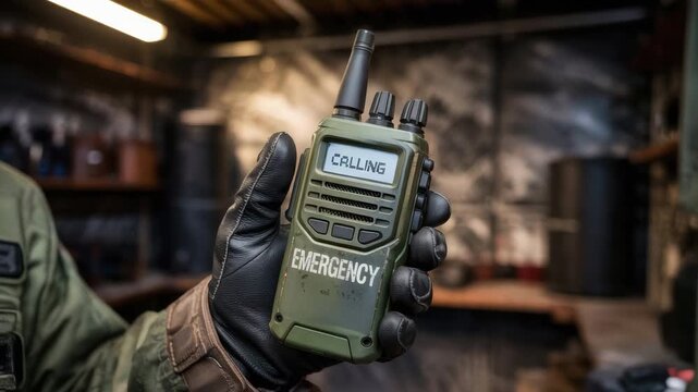 Tactical radio emergency handheld communication rescue security military glove rugged outdoor patrol response disaster field equipment for oil gas