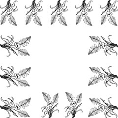 Digital paper, heart paper, seamless paper, seamless pattern, pattern, boho, boho pattern, paper	