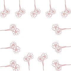 Digital paper, heart paper, seamless paper, seamless pattern, pattern, boho, boho pattern, paper	