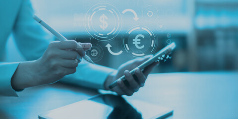 Global Currency Exchange and Digital Transactions in Modern Fintech.