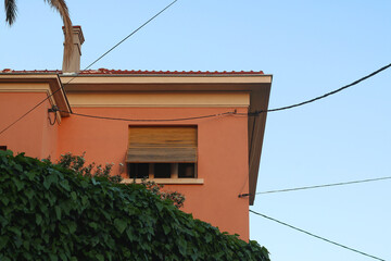 Traditional Mediterranean architecture in Split, Croatia.