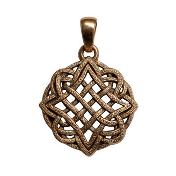 Bronze celtic knot pendant png jewelry png amulet png talisman png knotwork png antique png vintage png metal png charm png necklace png transparent background image