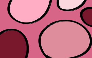 Wave pink romance background abstract 