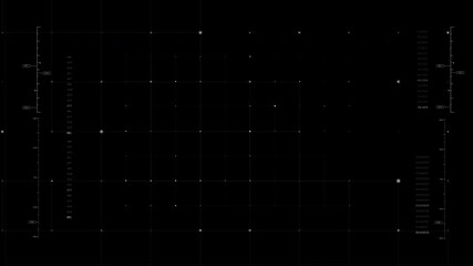 Video overlay template with basic geometry element ideal as a futuristic title intro or overlay for tech sci-fi blockchain and digital interface themed videos - Powered by Adobe