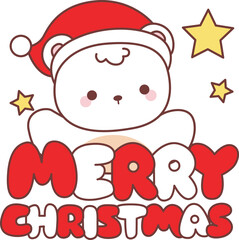 Coloring pages of Illustration of cute bear winter icon.