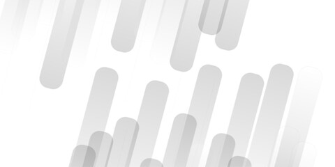 Abstract seamless modern white and gray color technology concept geometric line. overlap diamond creative background lines geomatics retro pattern triangle shapes. White triangular tech web design.	
