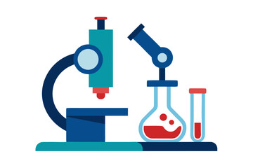 Fototapeta premium science and chemistry icon