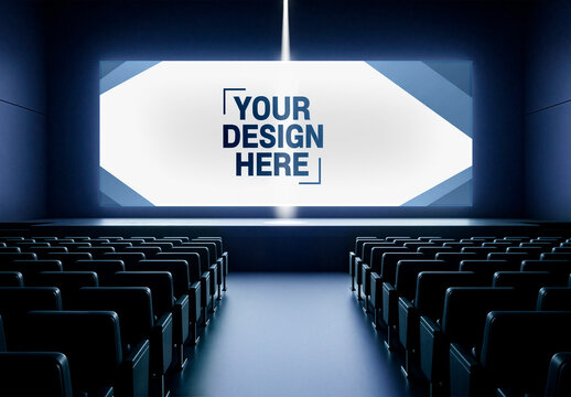 Screen Mockup Auditorium