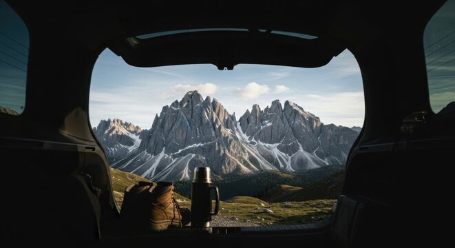 Mountain adventure getaway with breathtaking views for nature exploration and hiking inspiration