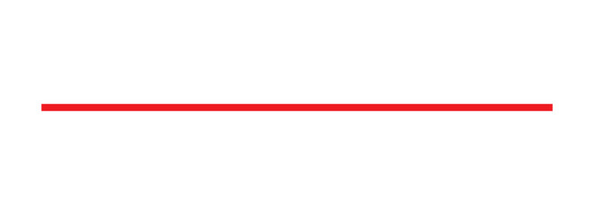 Obraz premium Minimalist Horizontal Red Line Divider Vector - Simple Graphic Separator for Web, Print, and Clean Design