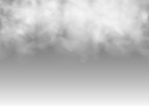 Dense white smoke swirls dynamically over a clear backdrop. Fine textures create realistic vapor, mist, and fog effects. Ideal for posters, illustrations, and digital design. PNG