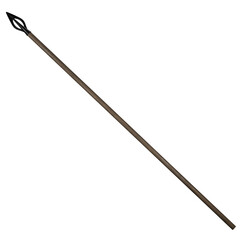 Spear short hunting weapon