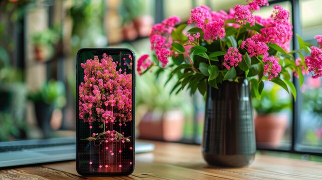 Mobile cybersecurity alert  safeguarding against phishing scams targeting email and banking data