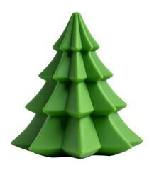 Silicone Christmas Tree-Shaped Object
