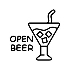 Open Bar Icon