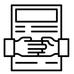 Agreement   Icon Element For Design