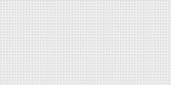 Seamless pattern with waffle fabric texture. Background of cotton towel structure with square grid weaving. Abstract geometric pattern of wafer towel. White cloth texture, vector illustration