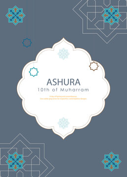 Ashura 10th of Muharram Islamic Commemoration Poster