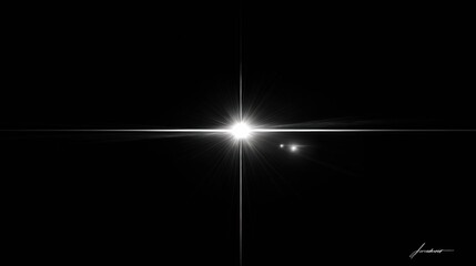 Minimal cosmic explosion in dark space, radiating symmetry and celestial light—perfect for 3i Atlas covers, NFTs, or editorial design.