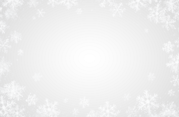 snowflakes frame snowfall border christmas winter decoration on transparent background
