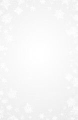 Beautiful ice frost patterns arranged as frame with out background png file.