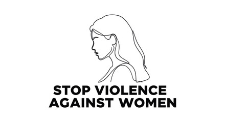 International Day for the Elimination of Violence against Women, November 25. Vector illustration, isolated on a transparent background