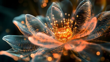 Cybernetic Bloom of Data 