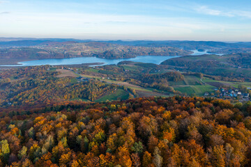 Jezioro Rożnowskie, Małopolska, Poland, EU Jesień  © Maciej G. Szling
