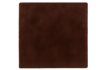 Brown suede fabric square textile swatch texture