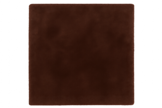 Brown suede fabric square textile swatch texture