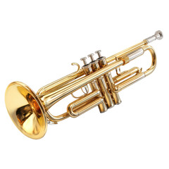 Obraz premium Shiny golden trumpet png brass png instrument png music png horn png musician png orchestra png classic png performance png band png transparent background image
