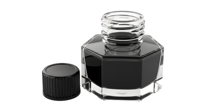 Botol Tinta Hitam, Elegan