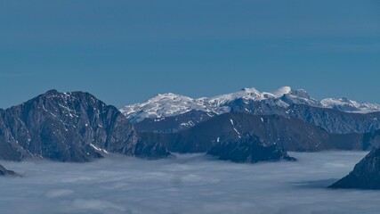 Obraz premium autumn hiking in seckauer alpen austria