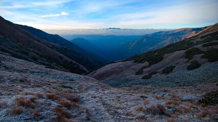 autumn hiking in seckauer alpen austria