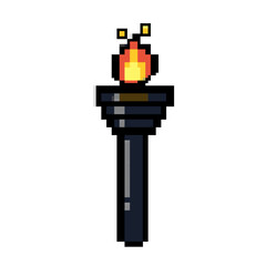 Pixelated Torch: A Fiery Device
