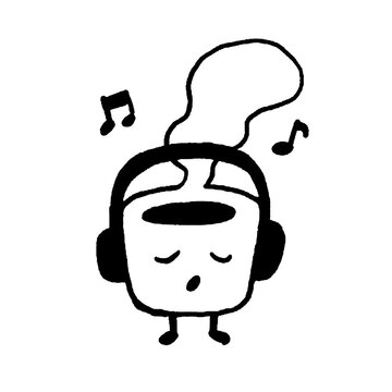 Coffee cup finds its zen in the perfect chillwave soundtrack.