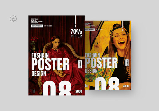 Fashain Brand Poster Bennar Template