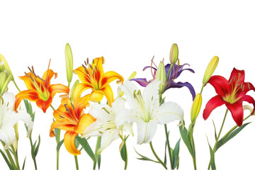 Naklejka premium PNG Lily flower nature plant.