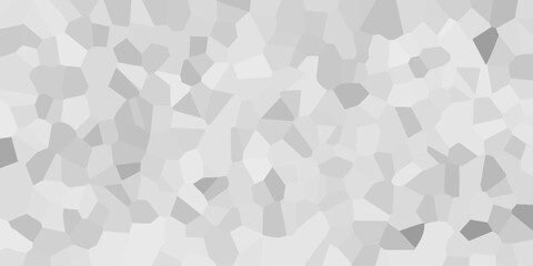 Obraz premium Abstract Geometric Mosaic Pattern Background With Subtle Shades Of Gray And White Polygonal Shapes Creating A Textured Surface