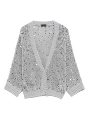 Obraz premium Female beige knitted sweater on white marble background, top view flat lay. Fashion Lady Clothes Set: Trendy and Cozy Knit Jumper with Autumn Accessories. Female fashion