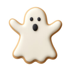 Obraz premium PNG Cute ghost cookie design