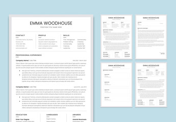 Clean Resume Layout