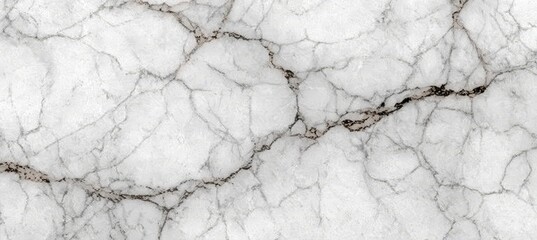 Fototapeta premium Elegant White Marble Surface Showcasing Beautiful Veins and Rich Patterns in Luxurious Texture