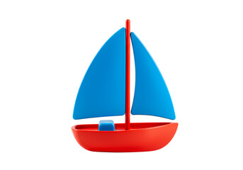 Sail away with this cute toy sailboat design