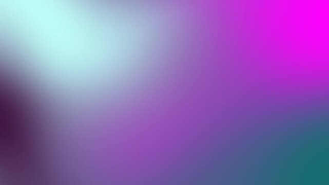 A vibrant gradient of purple, pink, and teal creates a smooth, abstract background.