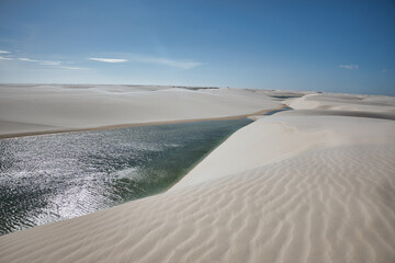 This place is called the desert of lencois maranhenses